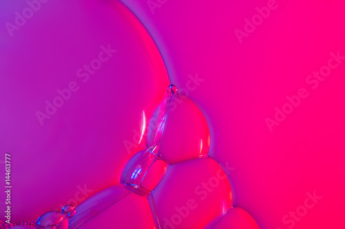 Background texture of soap bubbles