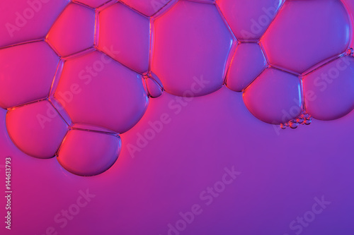 Background texture of soap bubbles