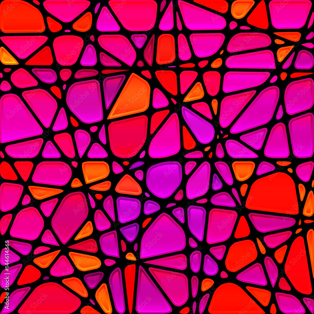 abstract vector stained-glass mosaic background abstract vector stained-glass mosaic background