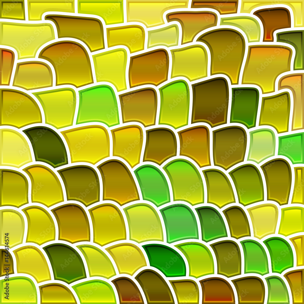 Fototapeta premium abstract vector stained-glass mosaic background