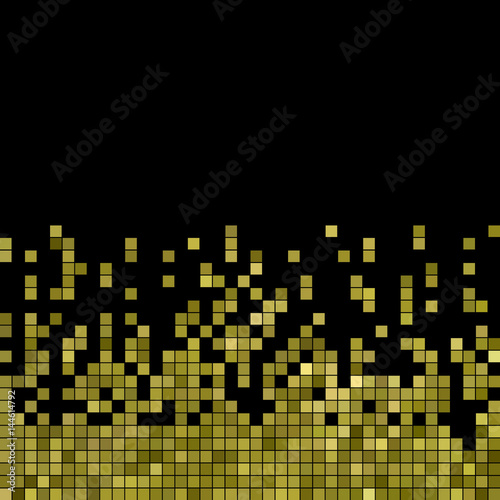 abstract vector square pixel mosaic background
