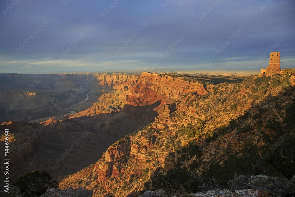 desert view watchtower in Grand Canyon National Park