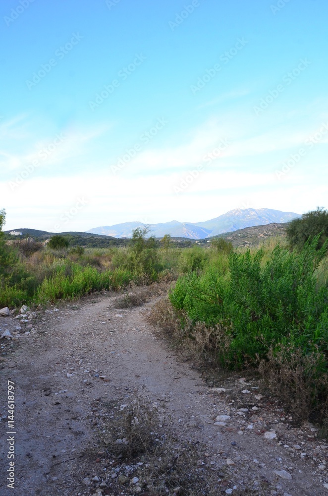 Patara en Turquie, côte méditerranéenne Patara en Turquie, côte méditerranéenne