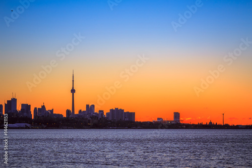 Sunrise at Sheldon Lookout Toronto  Ontario  Canada