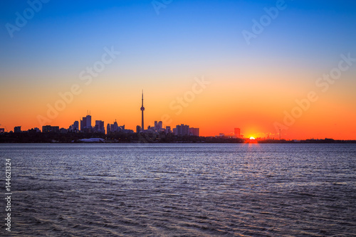 Sunrise at Sheldon Lookout Toronto, Ontario, Canada