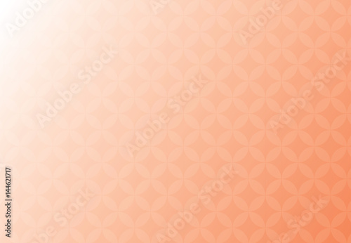 Abstract vector background orange and white business of overlap circles beautiful.
