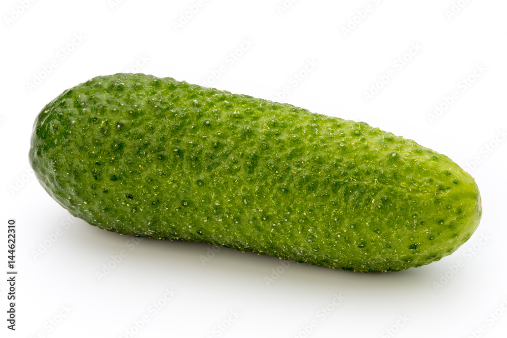 The first spring ecologically cucumbers.