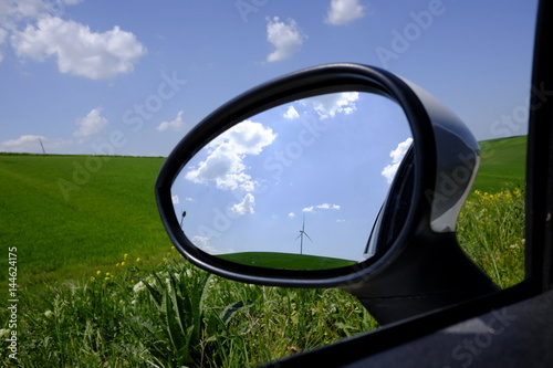 Wind power to the mirror