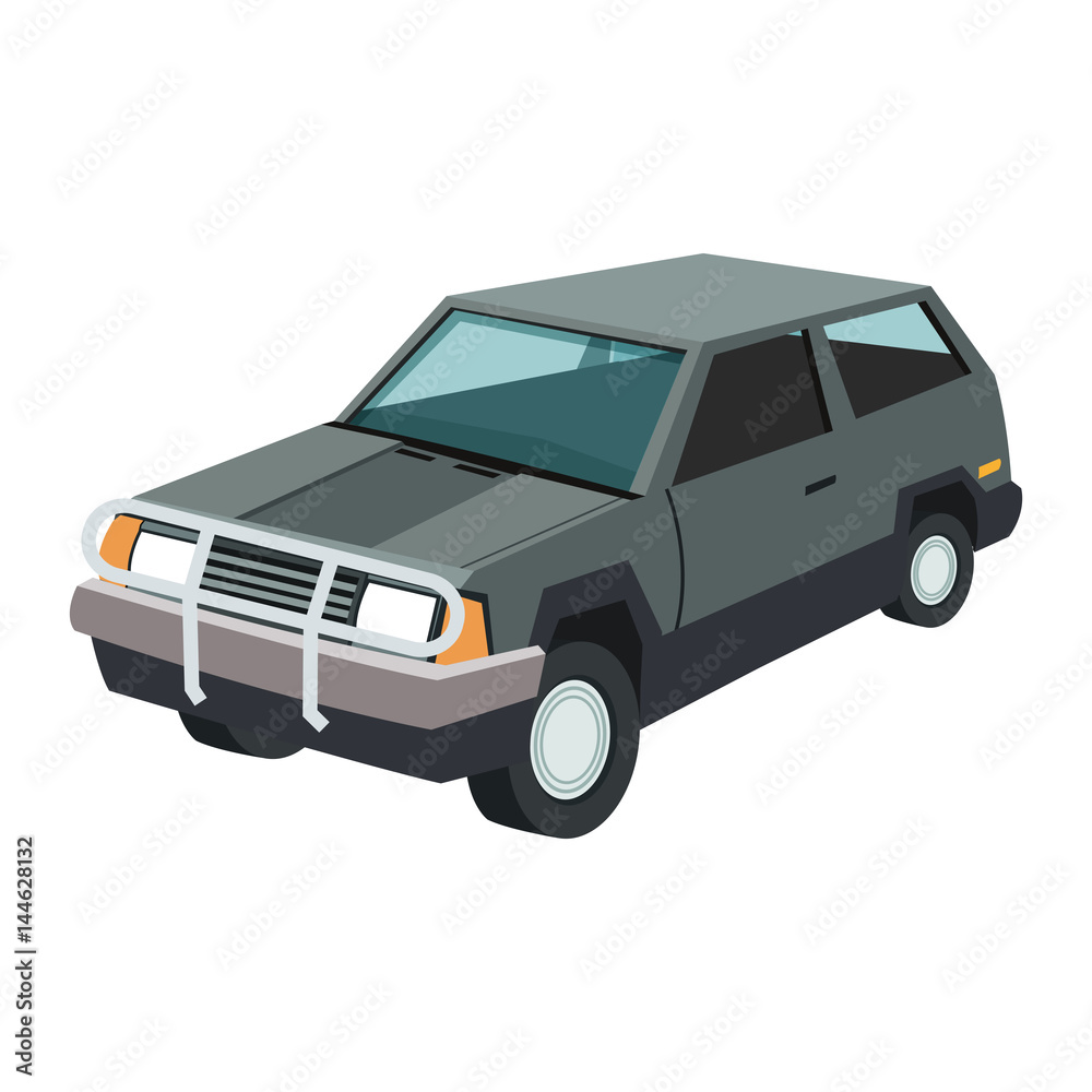 classic car icon over white background. colorful design. vector illustration classic car icon over white background. colorful design. vector illustration