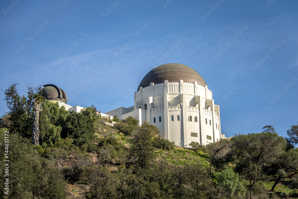 Naklejka premium Griffith Observatory - Los Angeles, California, USA