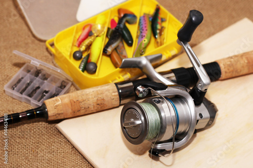 Reliable tackle, Fishing set, male hobby