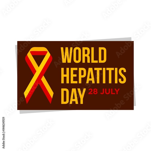 vector illustration of world hepatitis day. 