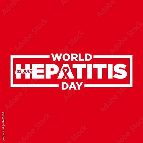 vector illustration of world hepatitis day. 