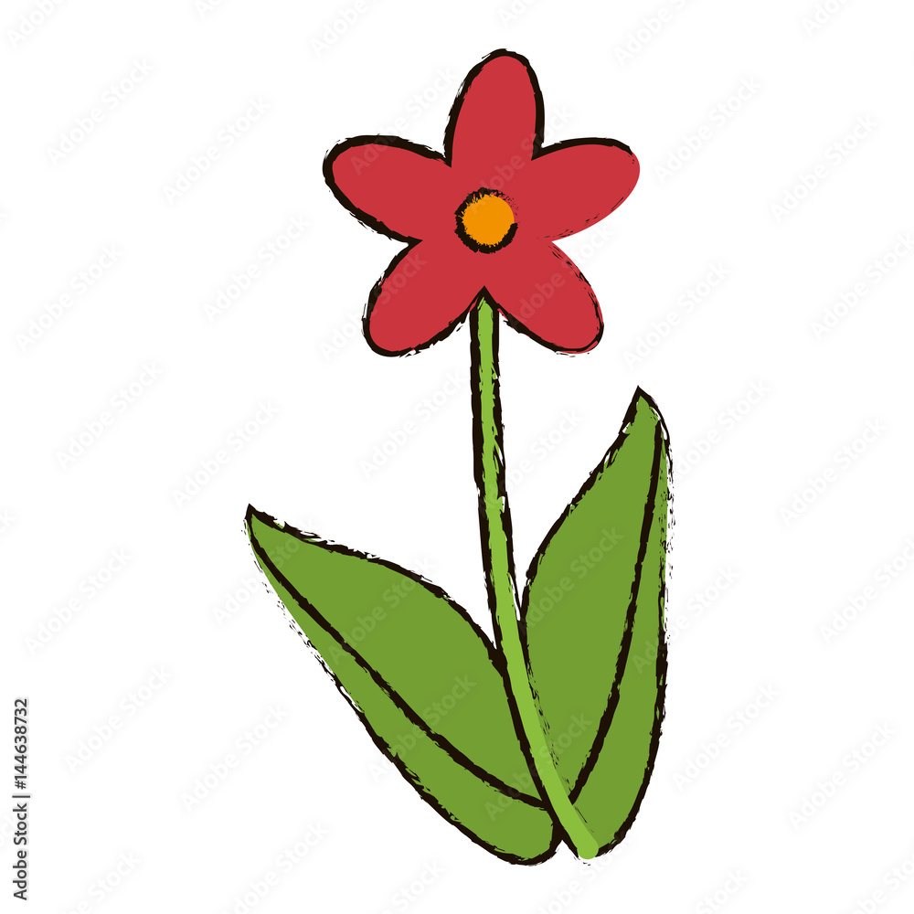flower decoration ornament image vector illustration eps 10