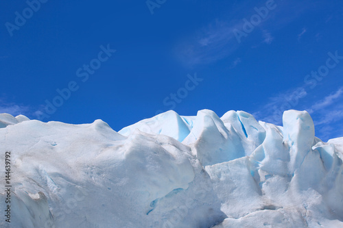 Winter ice landscape