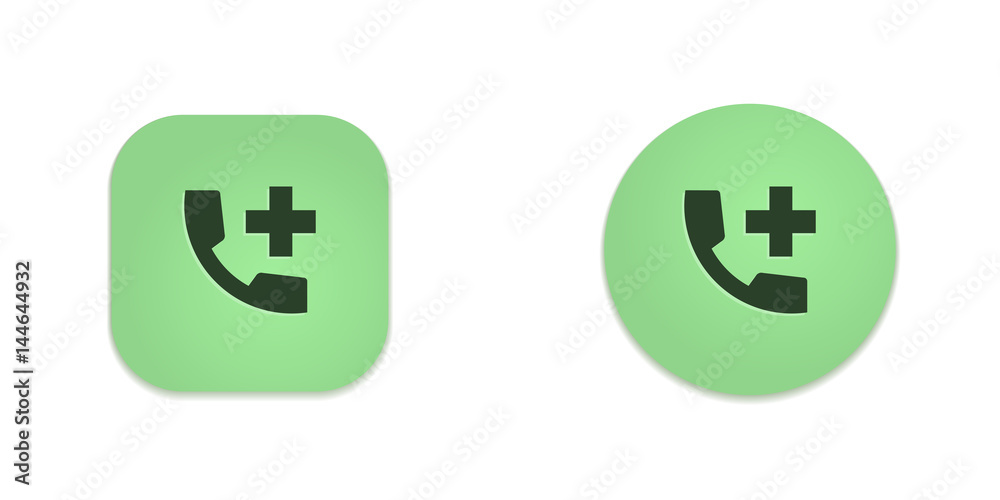 Vector Green Web Buttons Vector Green Web Buttons