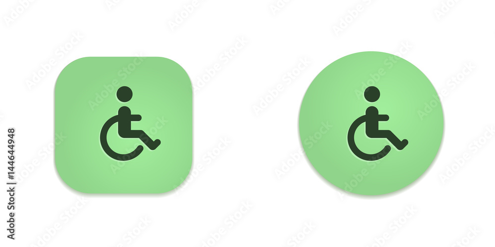 Vector Green Web Buttons