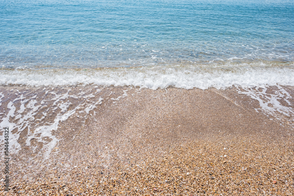 Beach Foam and Pebbles Beach Foam and Pebbles