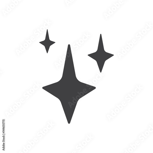 Stars icon. Clean  magic vector icon illustration. Sign abstract symbol.