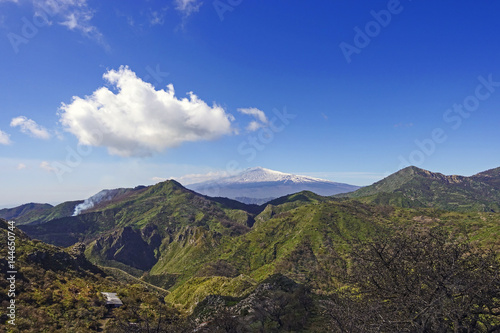 le cime dei monti peloritani e l'Etna 234 photo