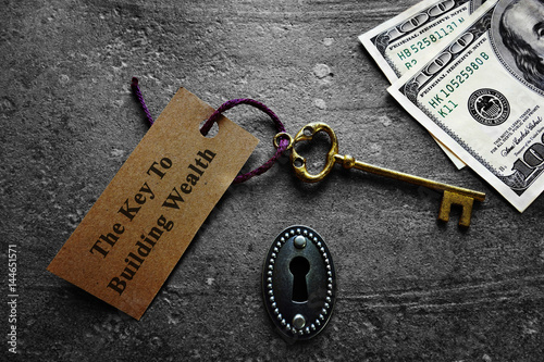 Key to building wealth photo