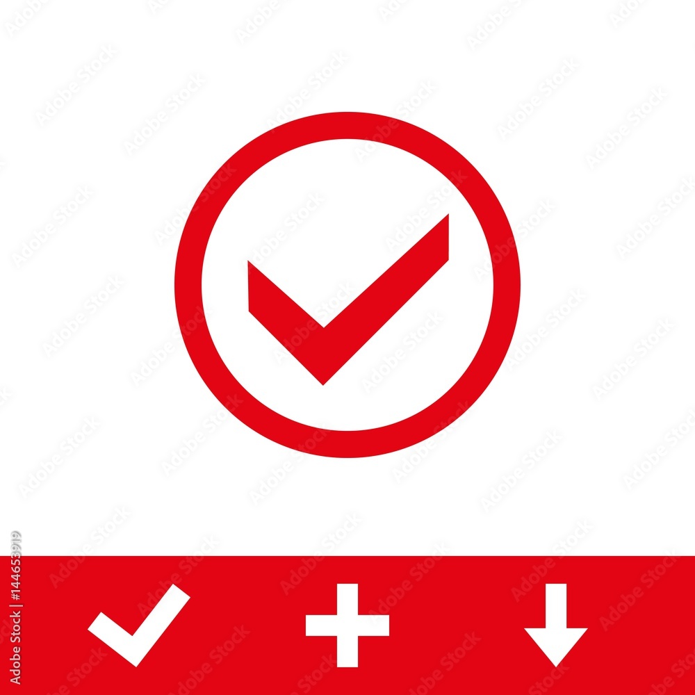 check icon stock vector illustration flat design check icon stock vector illustration flat design