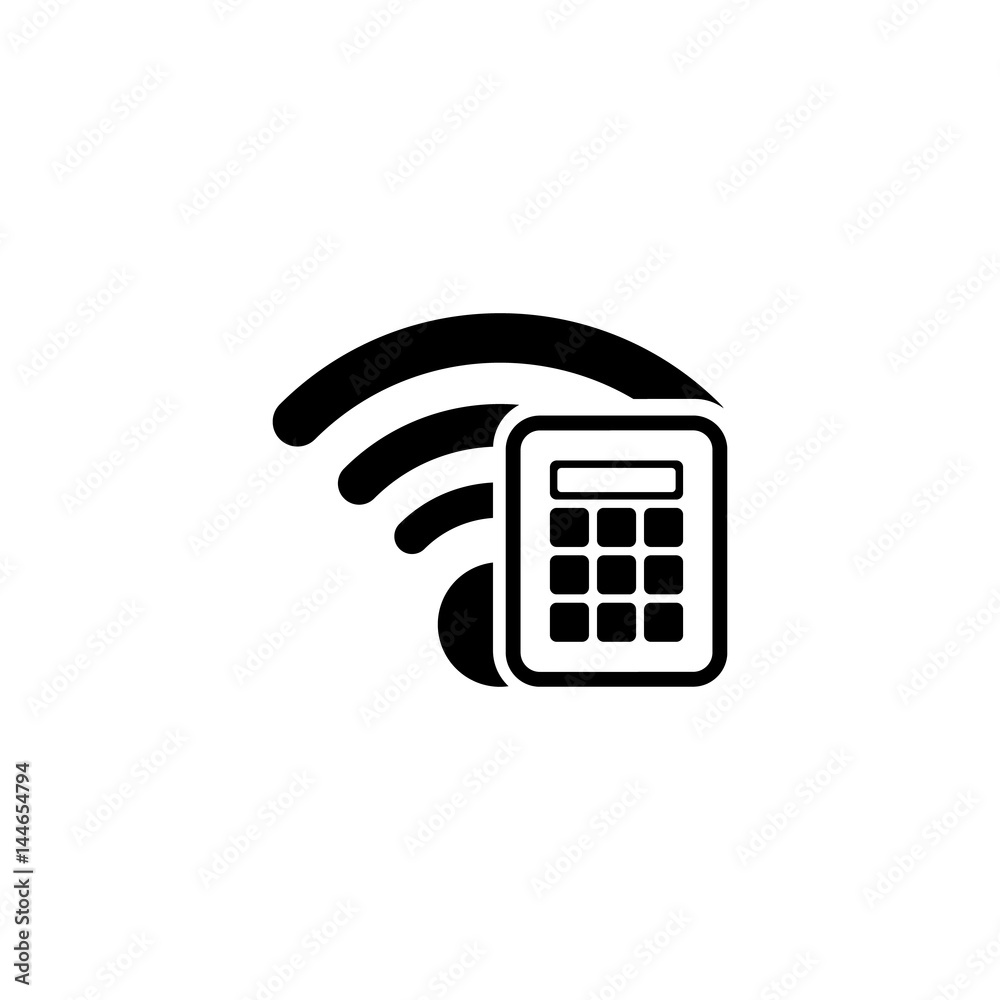 Secure Access Icon. Flat Design.