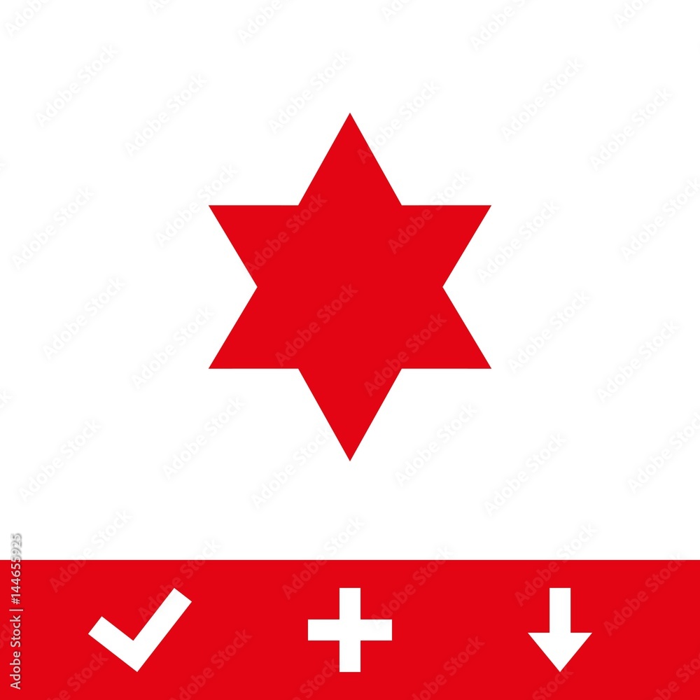 star icon stock vector illustration flat design star icon stock vector illustration flat design