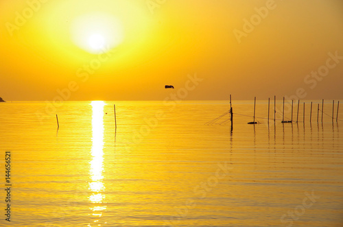 Sunrise at Biwa lake