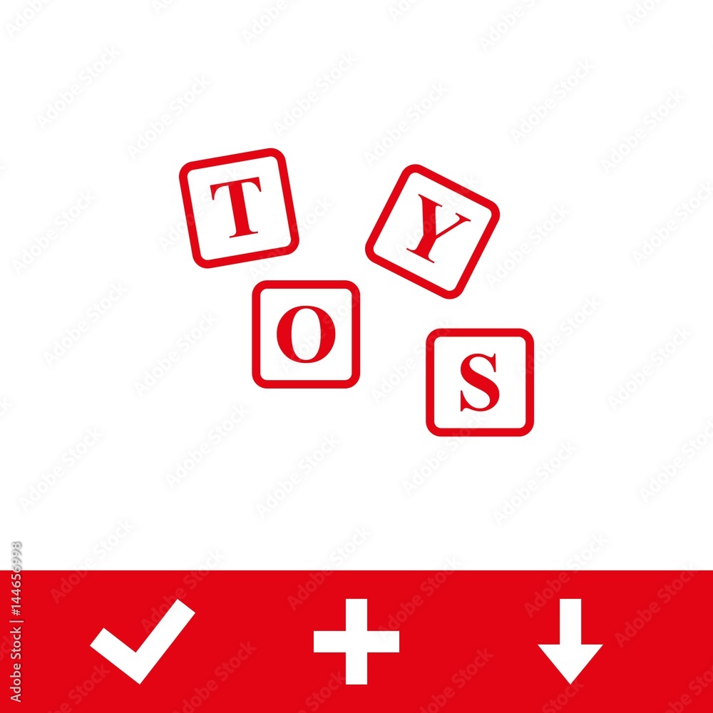 toys icon stock vector illustration flat design toys icon stock vector illustration flat design