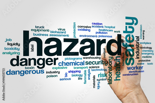 Hazard word cloud