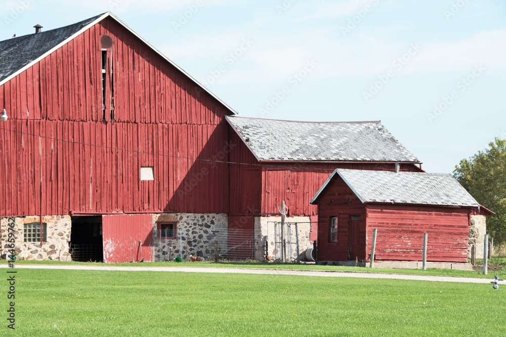 Red Barn and Sheds