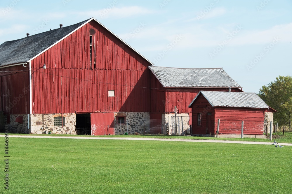 Red Barn and Sheds Red Barn and Sheds