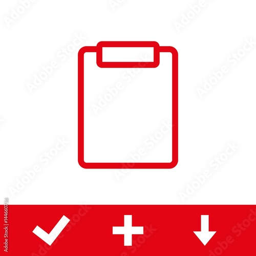 checklist icon stock vector illustration flat design