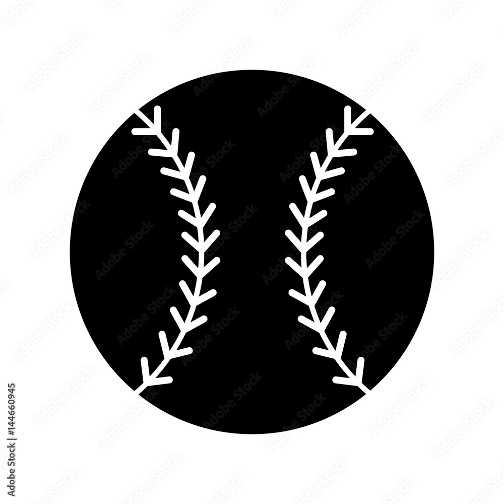 baseball ball sport pictogram vector illustration eps 10 baseball ball sport pictogram vector illustration eps 10