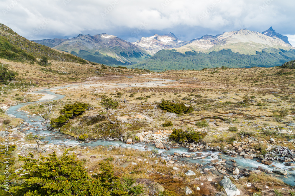 Nature in Tierra del Fuego, Argentina