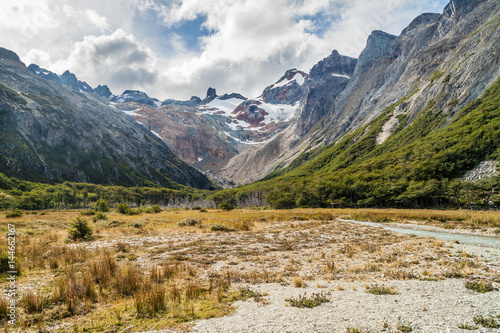 Valley in Tierra del Fuego, Argentina