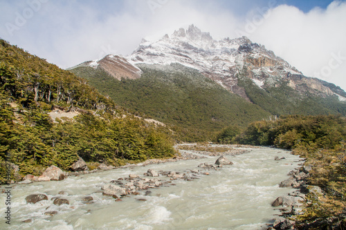 Valley of Rio Fitz Roy river in National Park Los Glaciares, Patagonia, Argentina © Matyas Rehak