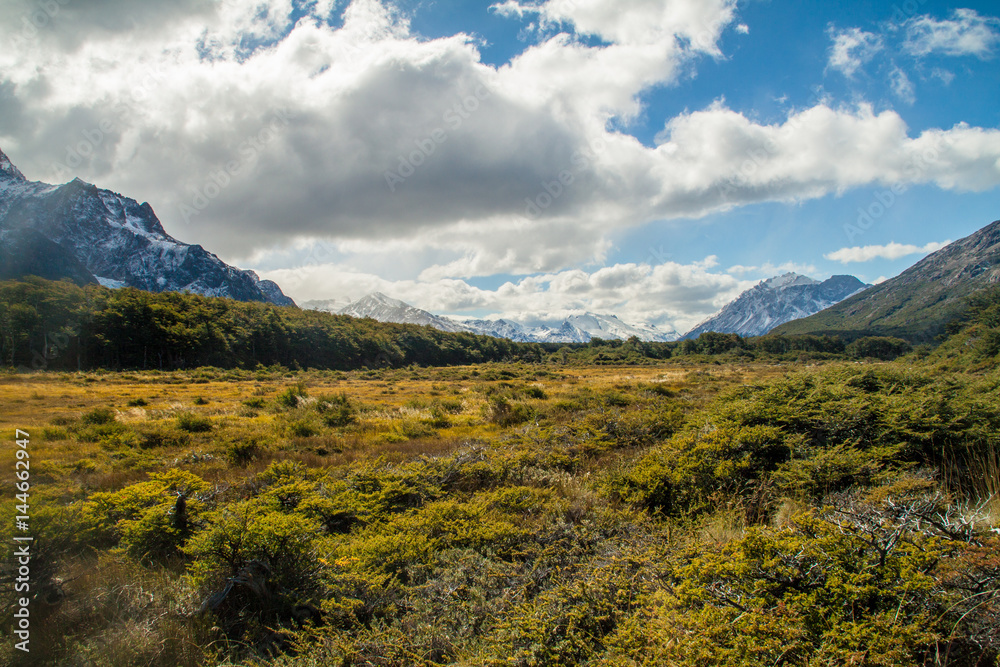 Landscape of National Park Los Glaciares, Patagonia, Argentina