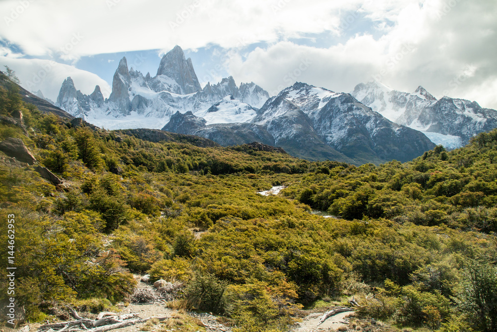Fitz Roy mountain in National Park Los Glaciares, Patagonia, Argentina