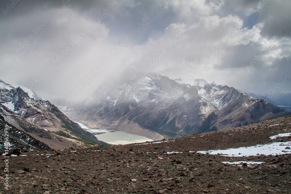 Obraz premium Laguna Torre lake in National Park Los Glaciares, Patagonia, Argentina