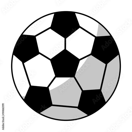 soccer ball equipment line vector illustration eps 10