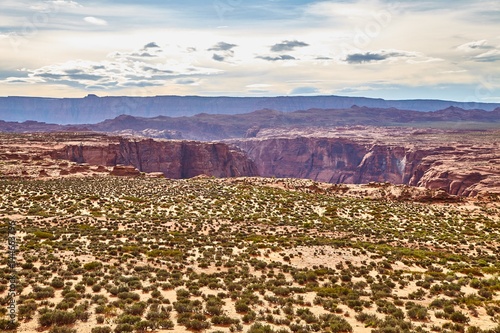 Incredibly beautiful landscape in National Park  Arizona  USA