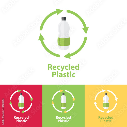 recycled plastic icon