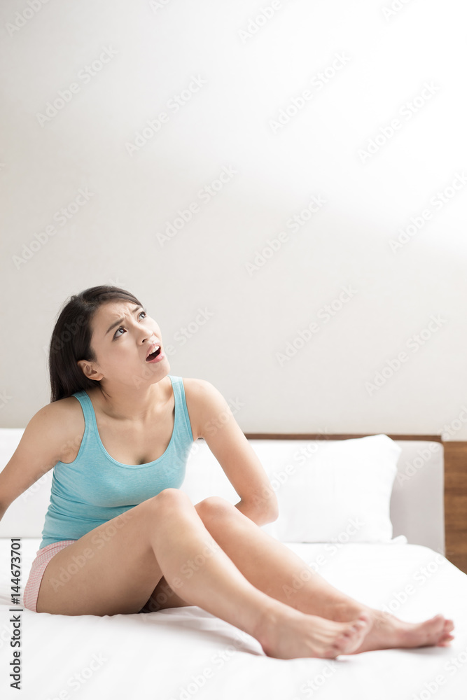 woman with menstruation woman with menstruation