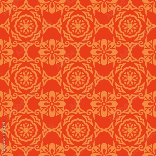 vector seamless floral pattern background