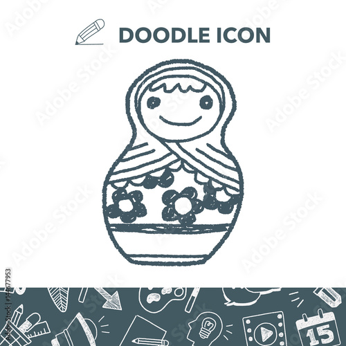 Doodle Russian Dolls