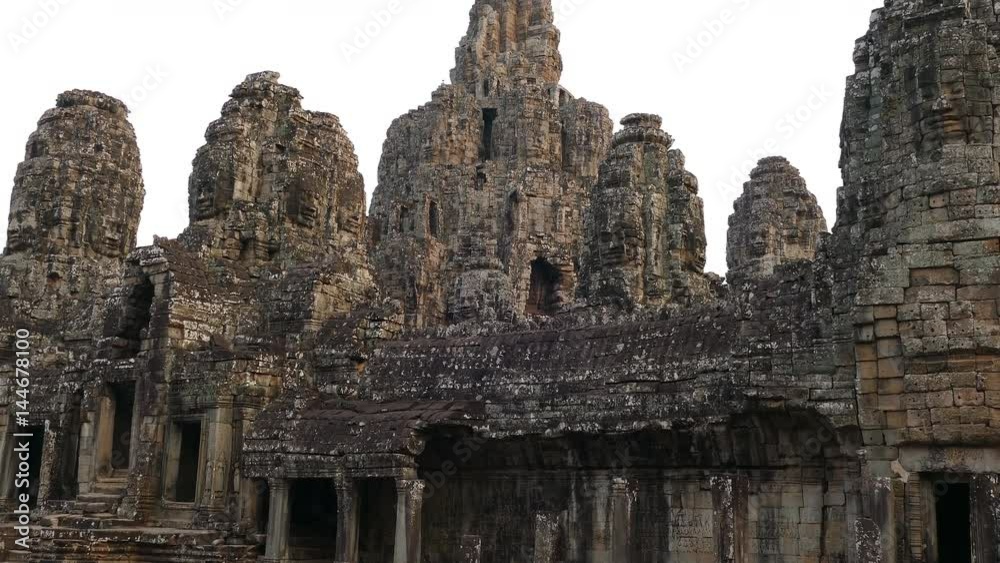Ancient Bayon temple in Angkor Wat at Siem Reap, Cambodia. Ancient Bayon temple in Angkor Wat at Siem Reap, Cambodia.