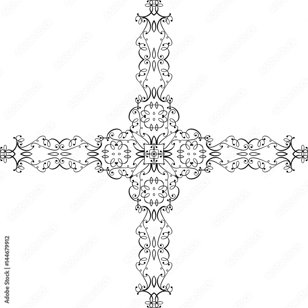 Christian Cross Design