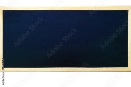 Black board with wood frame
